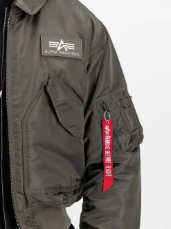 Alpha Industries Unisex Bomberjacke in schlamm