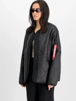 Alpha Industries Unisex Feldjacke in schwarz