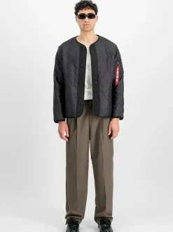 Alpha Industries Unisex Feldjacke in schwarz
