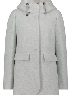 Amber & June Damen Winterjacke in grau