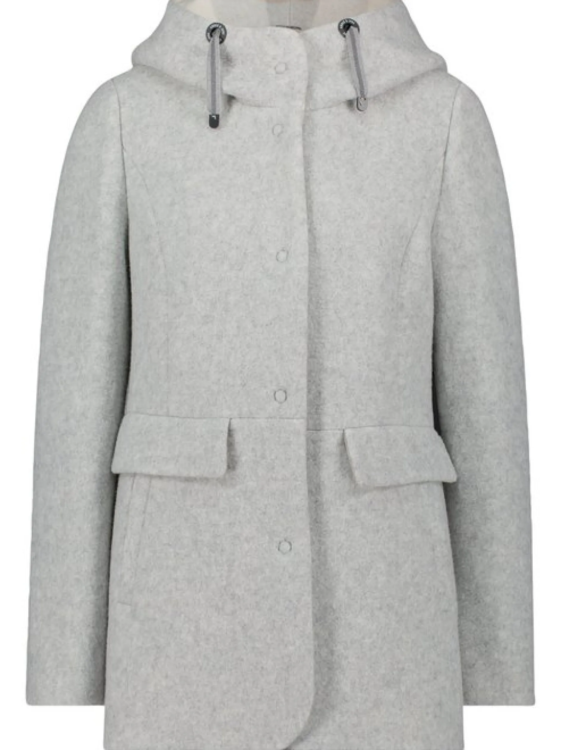 Amber & June Damen Winterjacke in grau