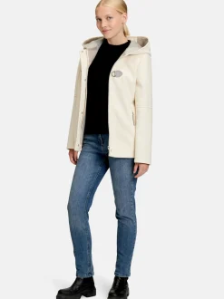 Amber & June Damen Winterjacke in beige