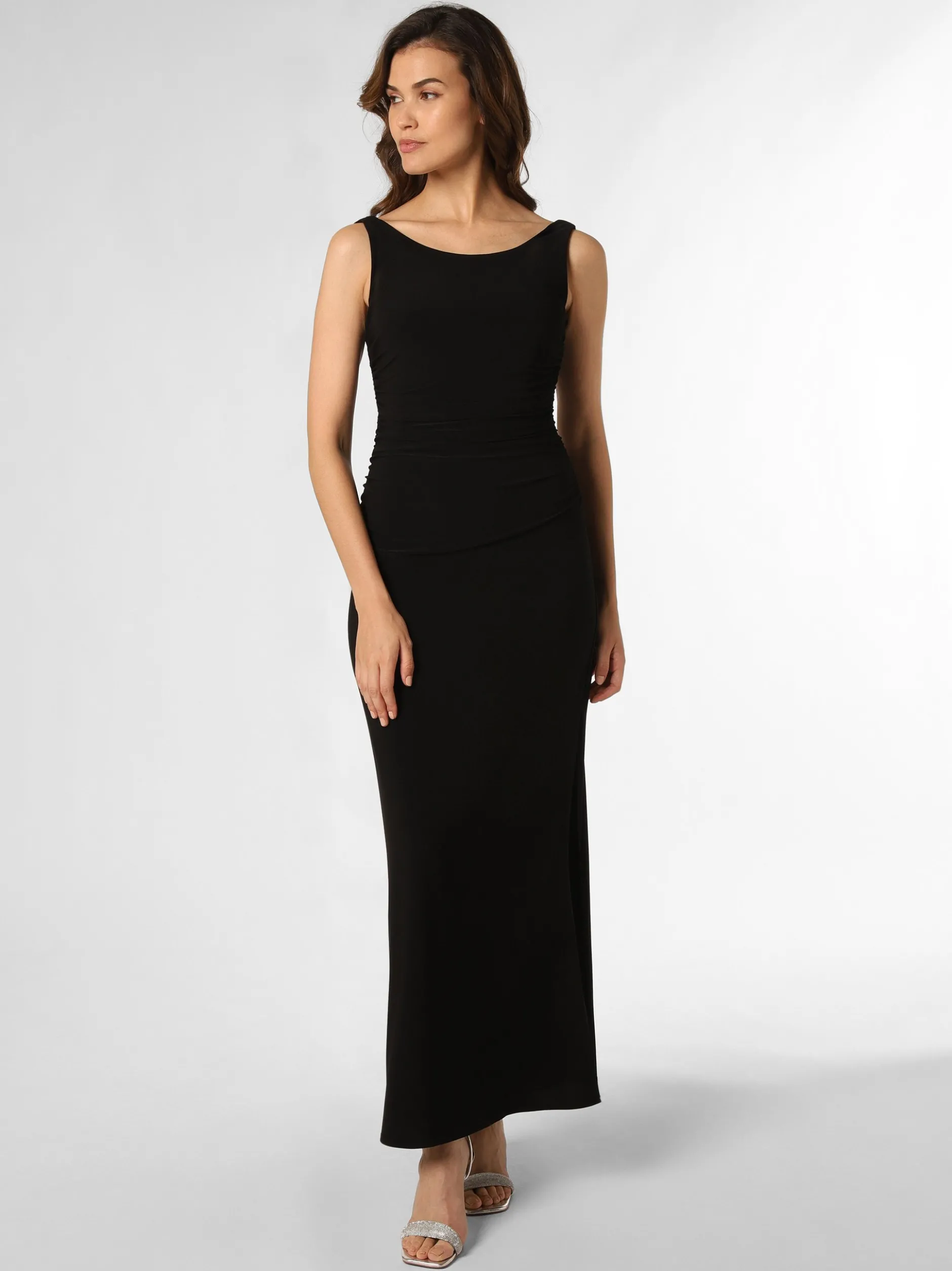 Ambiance Damen Abendkleid in schwarz - Länge: lang