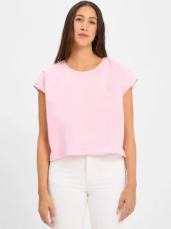 american vintage Damen Blusenshirt - Bai in rosa