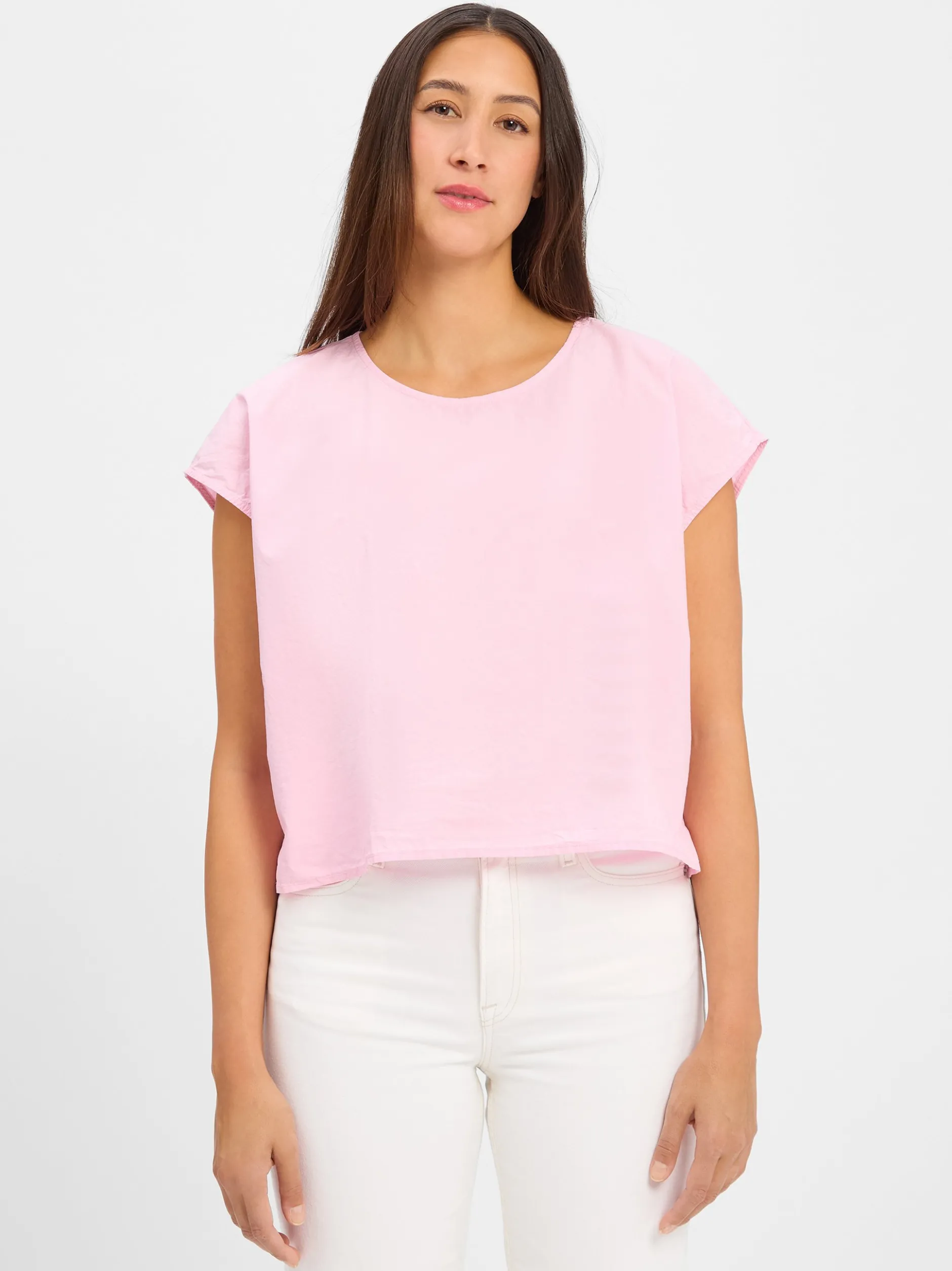 american vintage Damen Blusenshirt - Bai in rosa