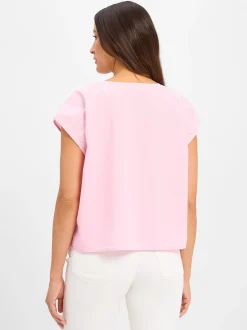 american vintage Damen Blusenshirt - Bai in rosa