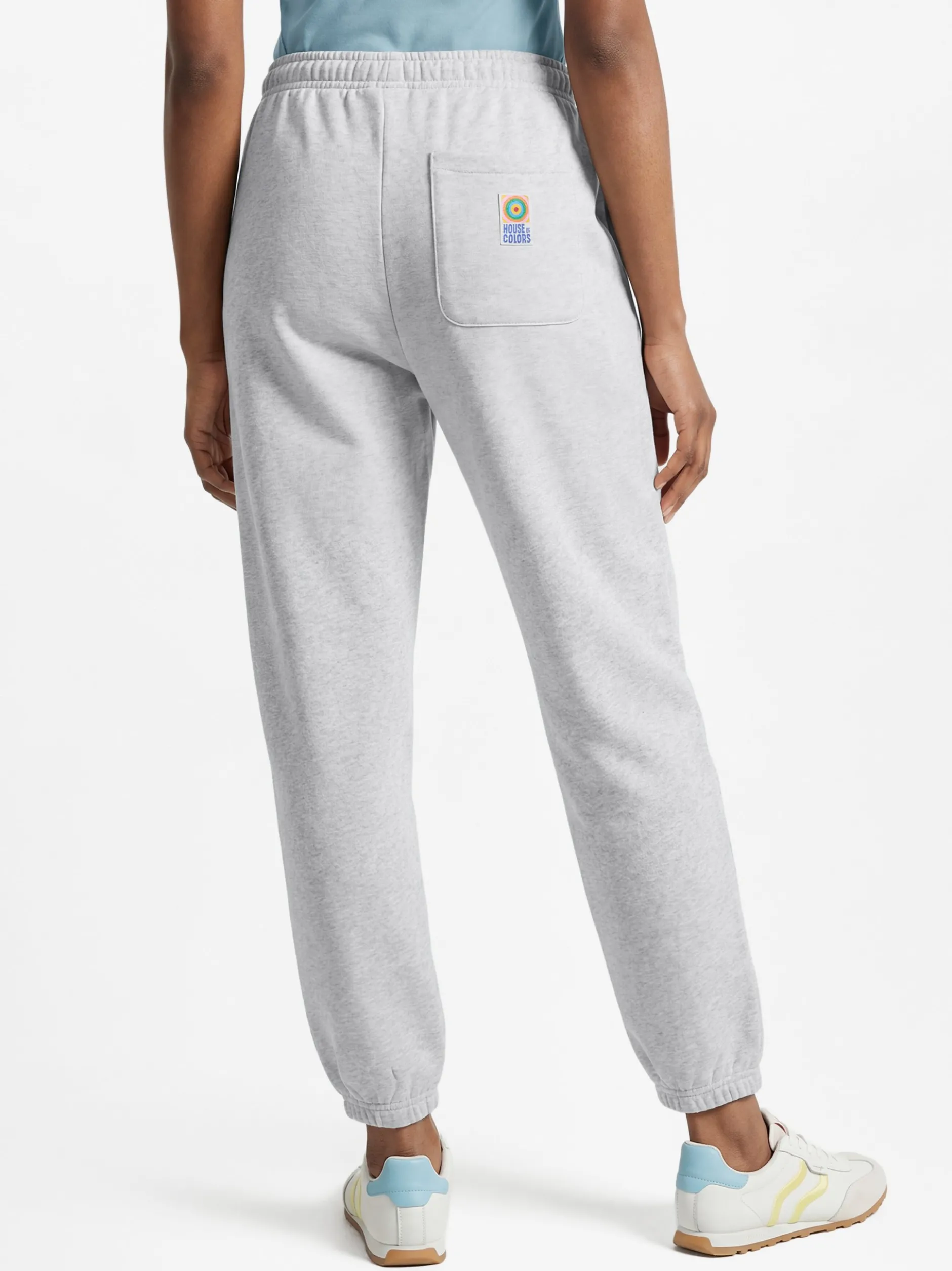 american vintage Damen Jogginghose - Baptown in hellgrau