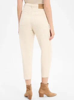 american vintage Damen 5-Pocket-Hose - Tineborow in sand