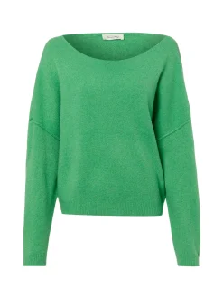 american vintage Damen Strickpullover mit Wollanteil - Damsville in grün