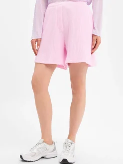 american vintage Damen Sweatshorts - Uscow in rosa