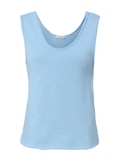 american vintage Damen Top - Sonoma in hellblau