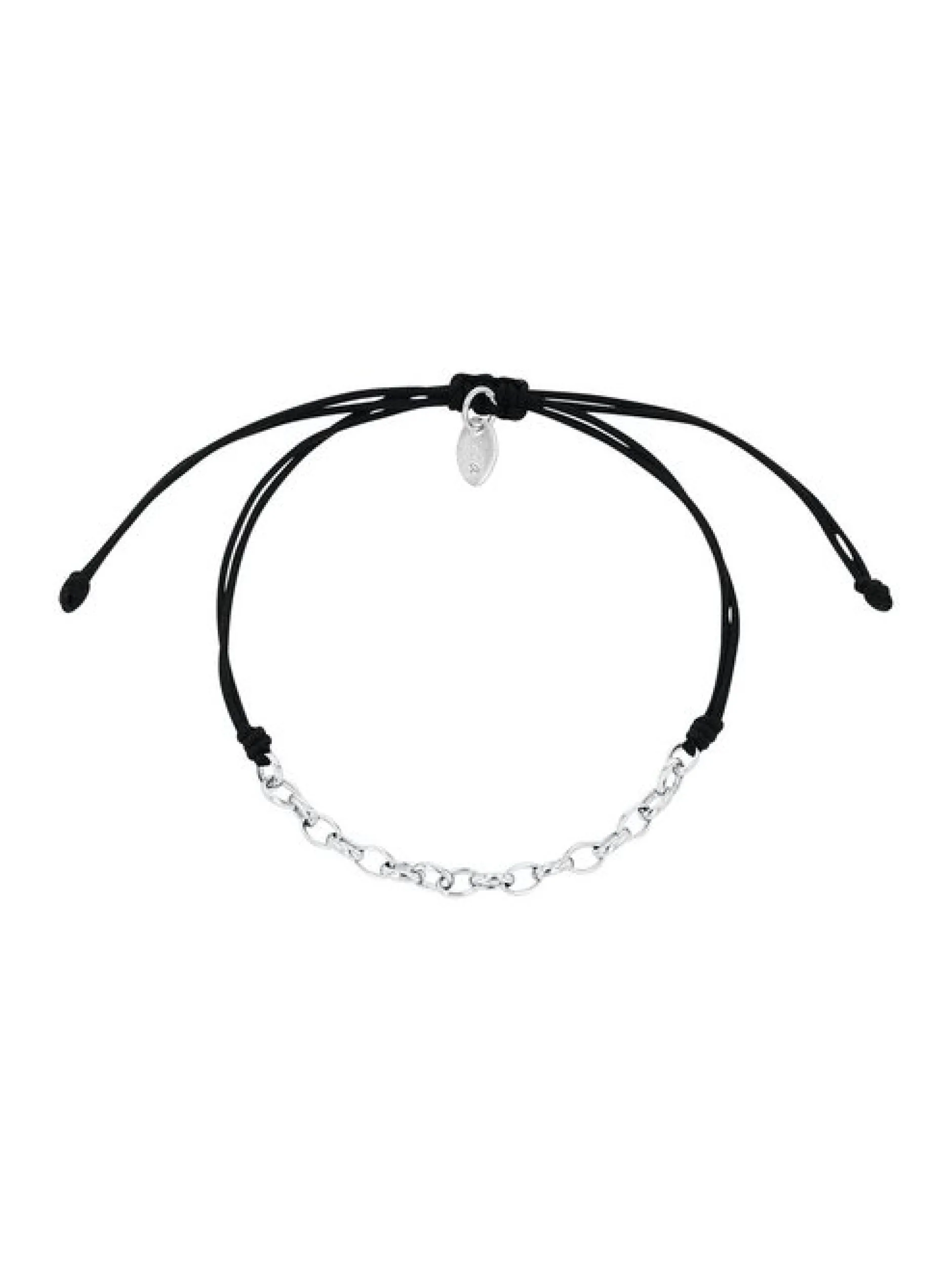 amor Damen Charmarmband in schwarz