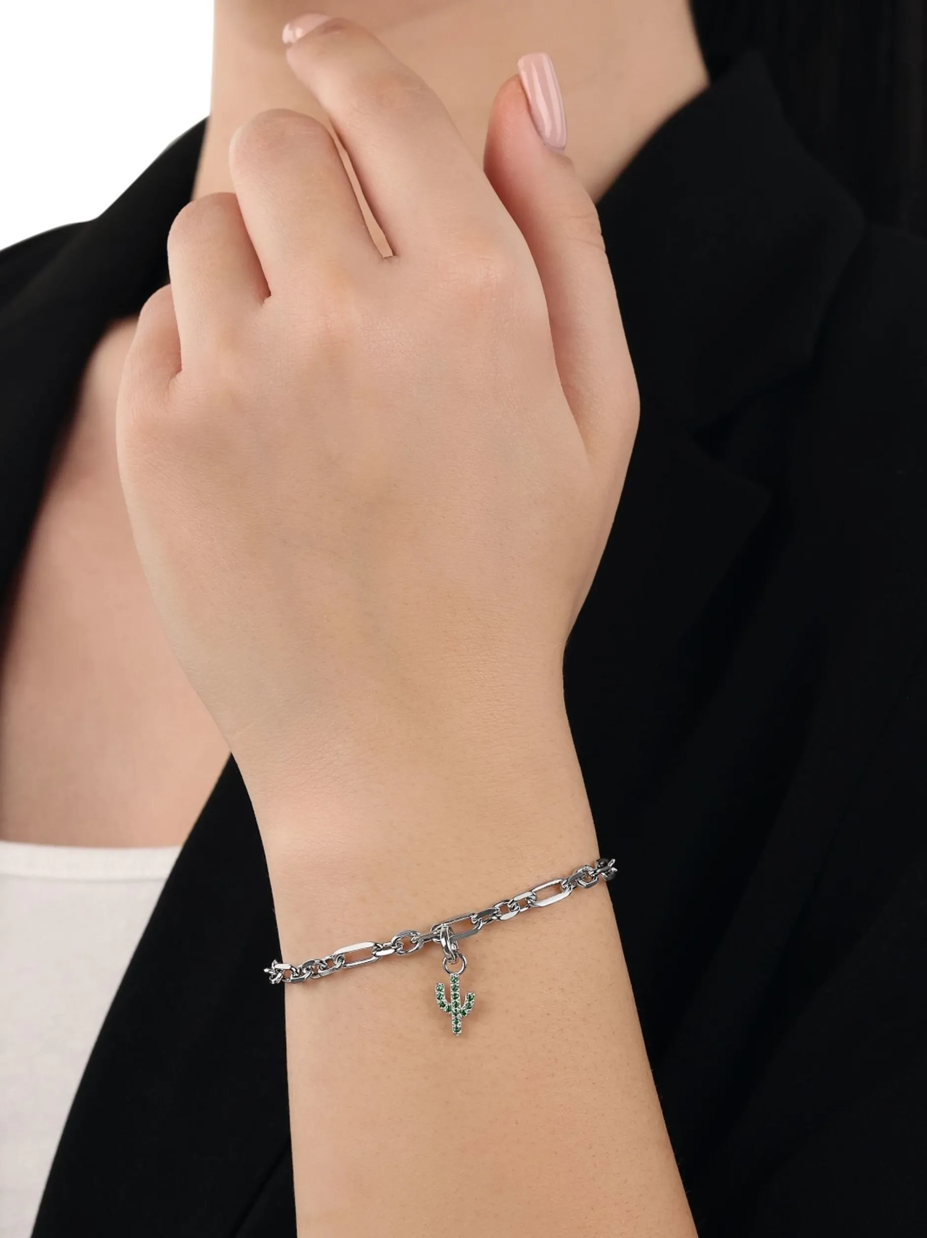 amor Damen Charm in silber