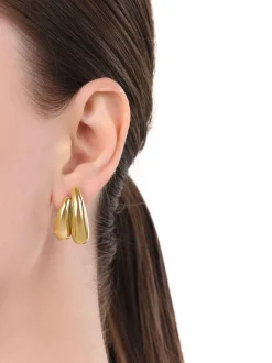amor Damen Creolen in gold