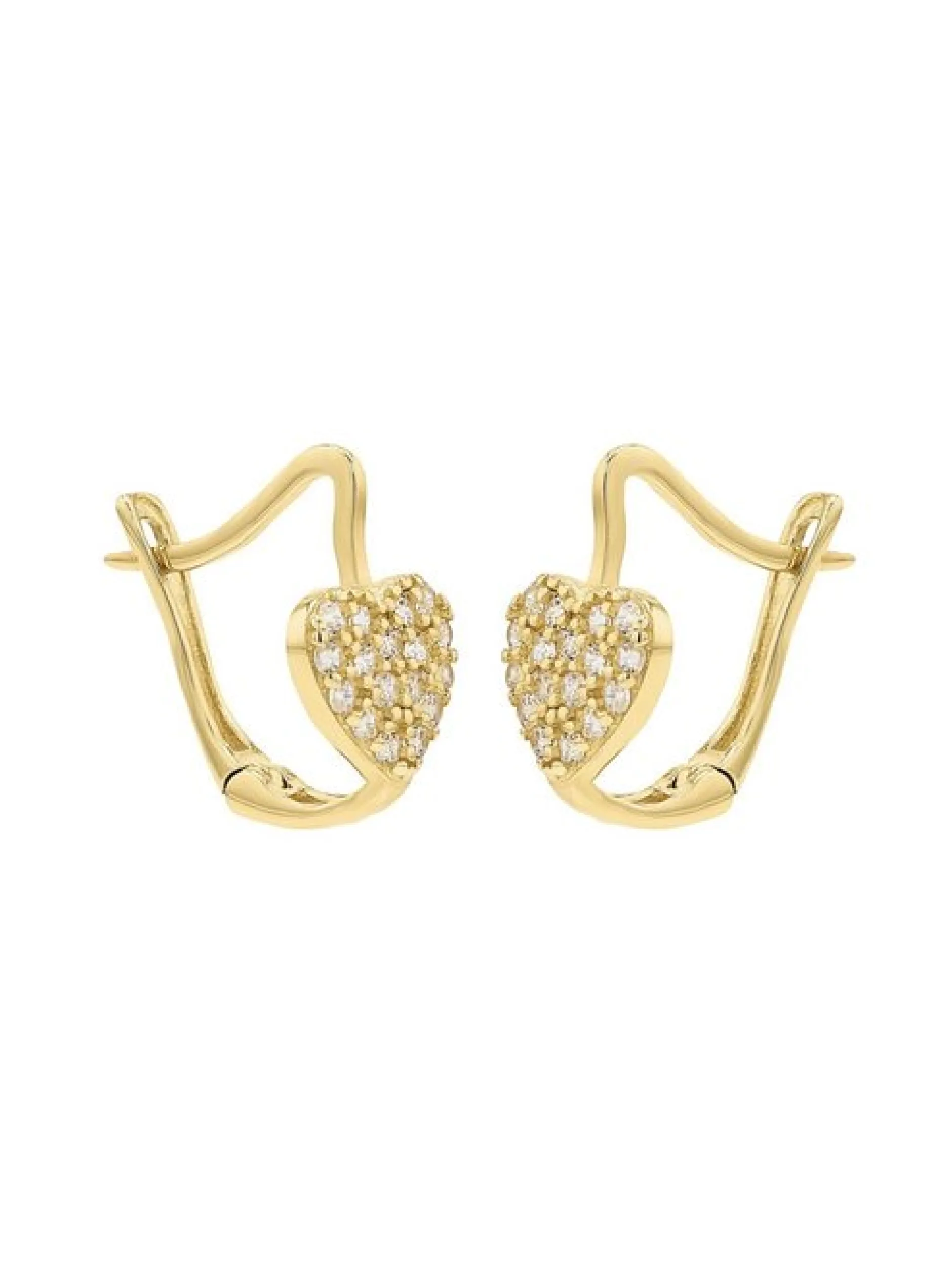 amor Damen Creolen in gold