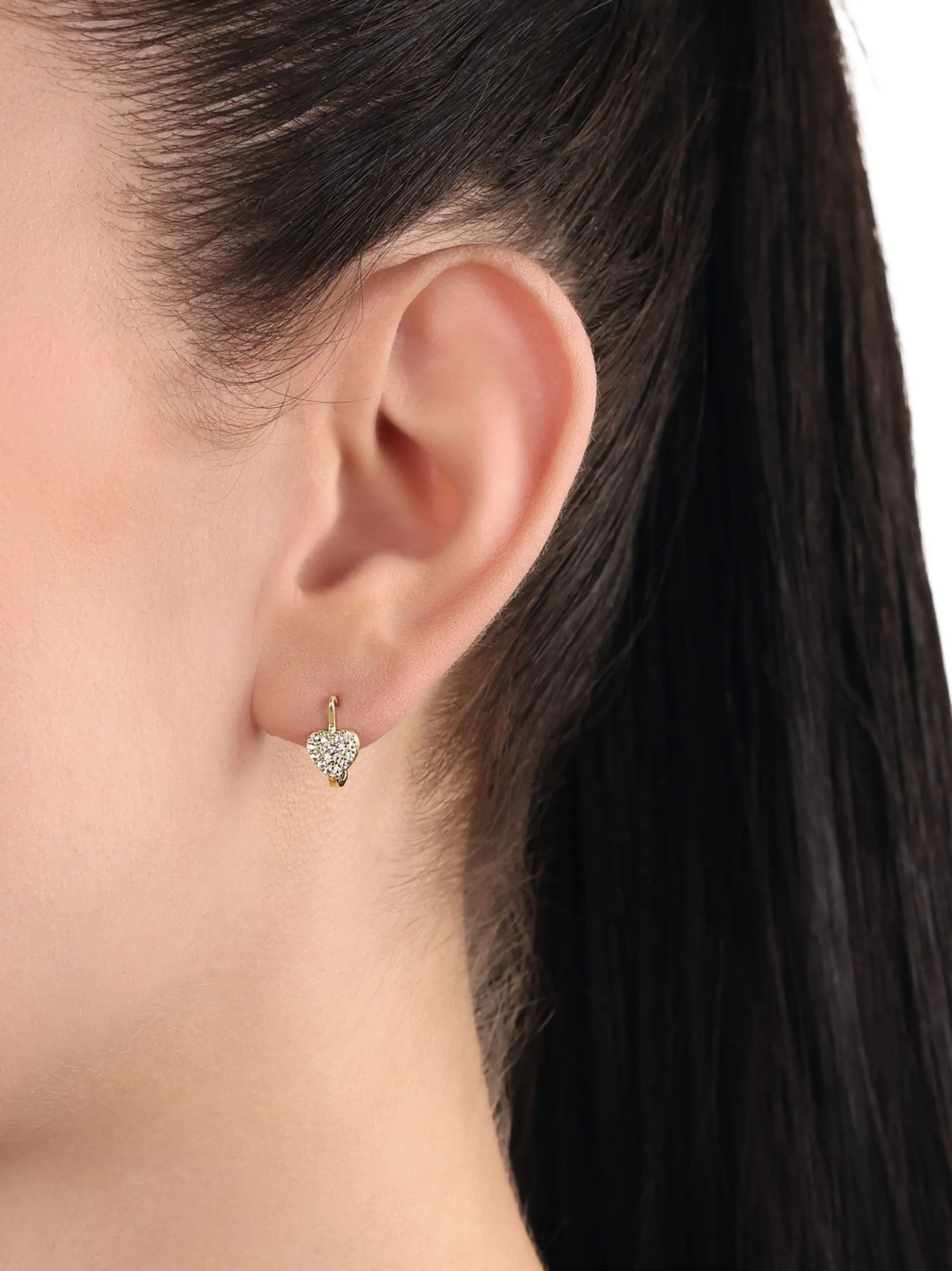 amor Damen Creolen in gold