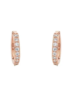 amor Damen Creolen in roségold