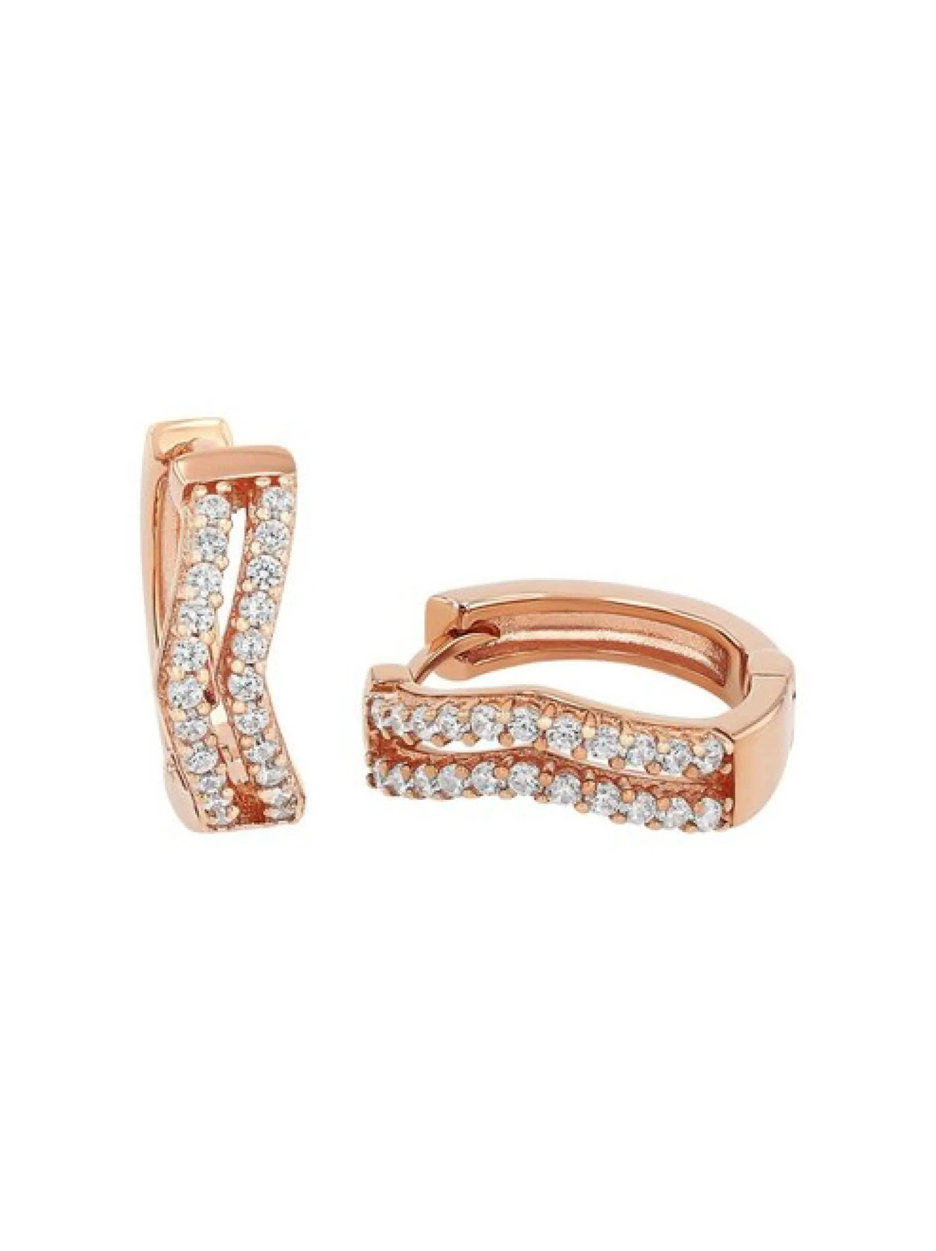 amor Damen Creolen in roségold