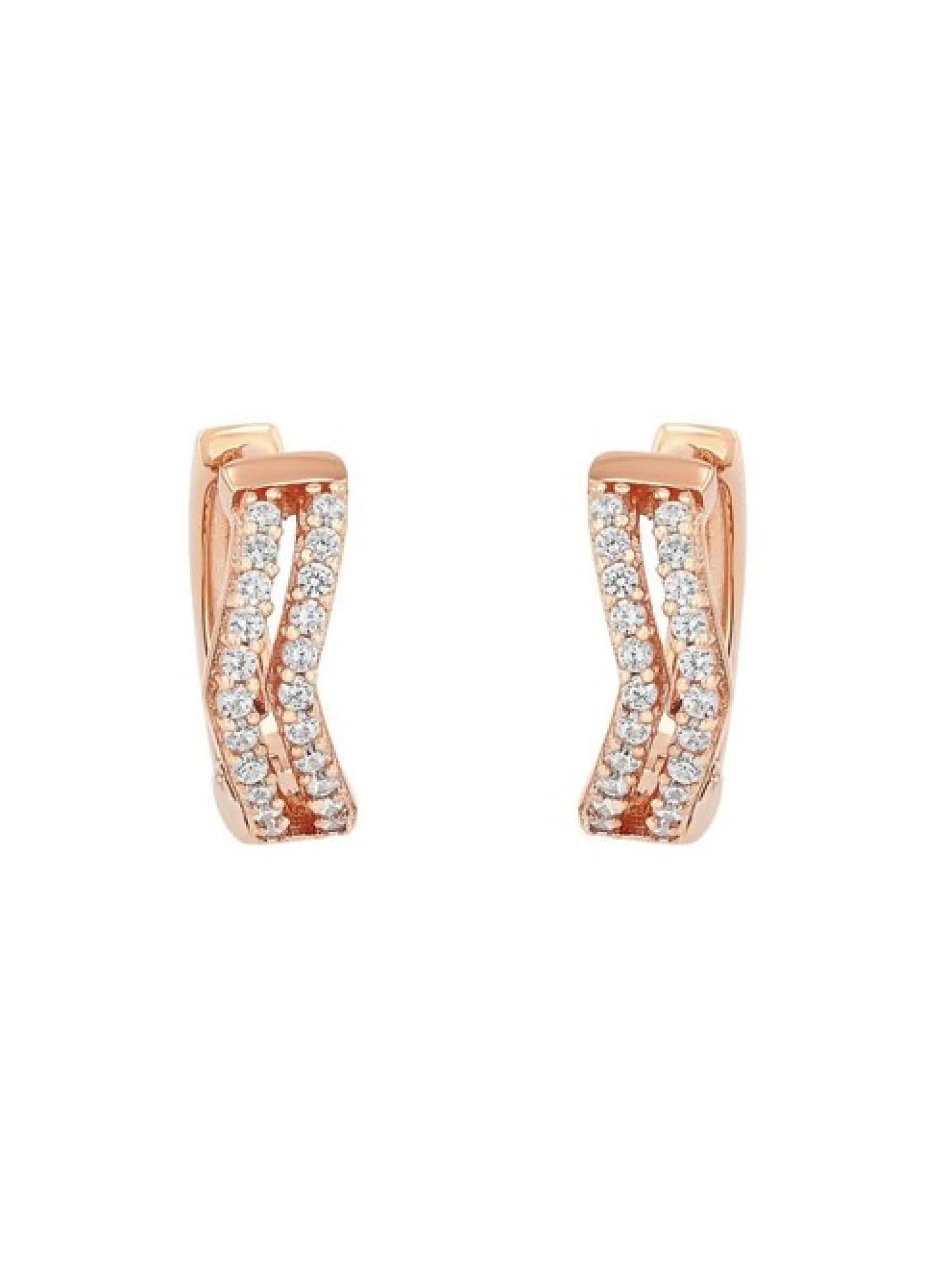 amor Damen Creolen in roségold