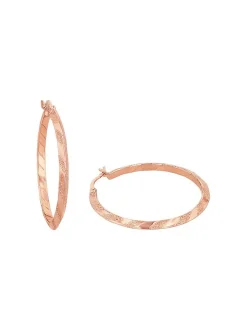 amor Damen Creolen in roségold