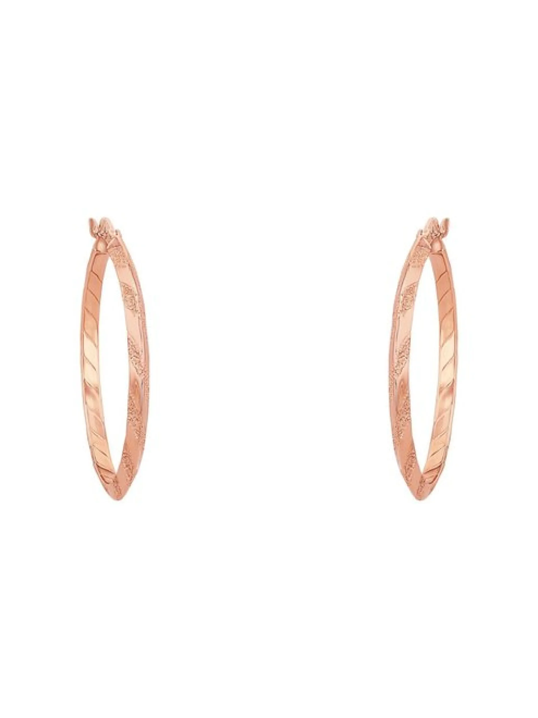 amor Damen Creolen in roségold