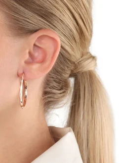 amor Damen Creolen in roségold