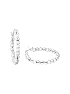 amor Damen Creolen in silber