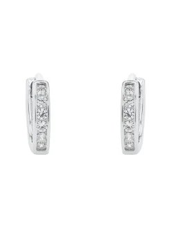 amor Damen Creolen in silber
