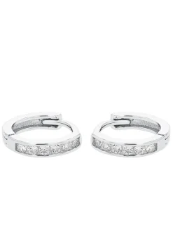 amor Damen Creolen in silber
