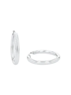 amor Damen Creolen in silber