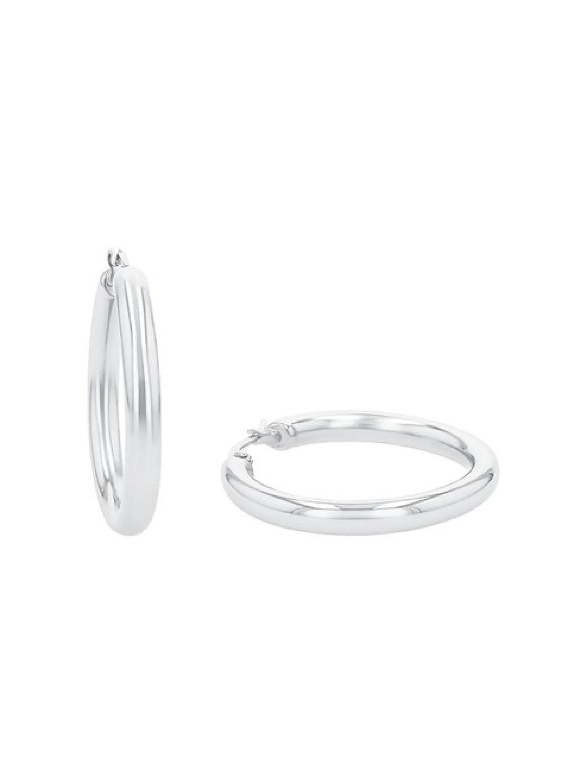amor Damen Creolen in silber