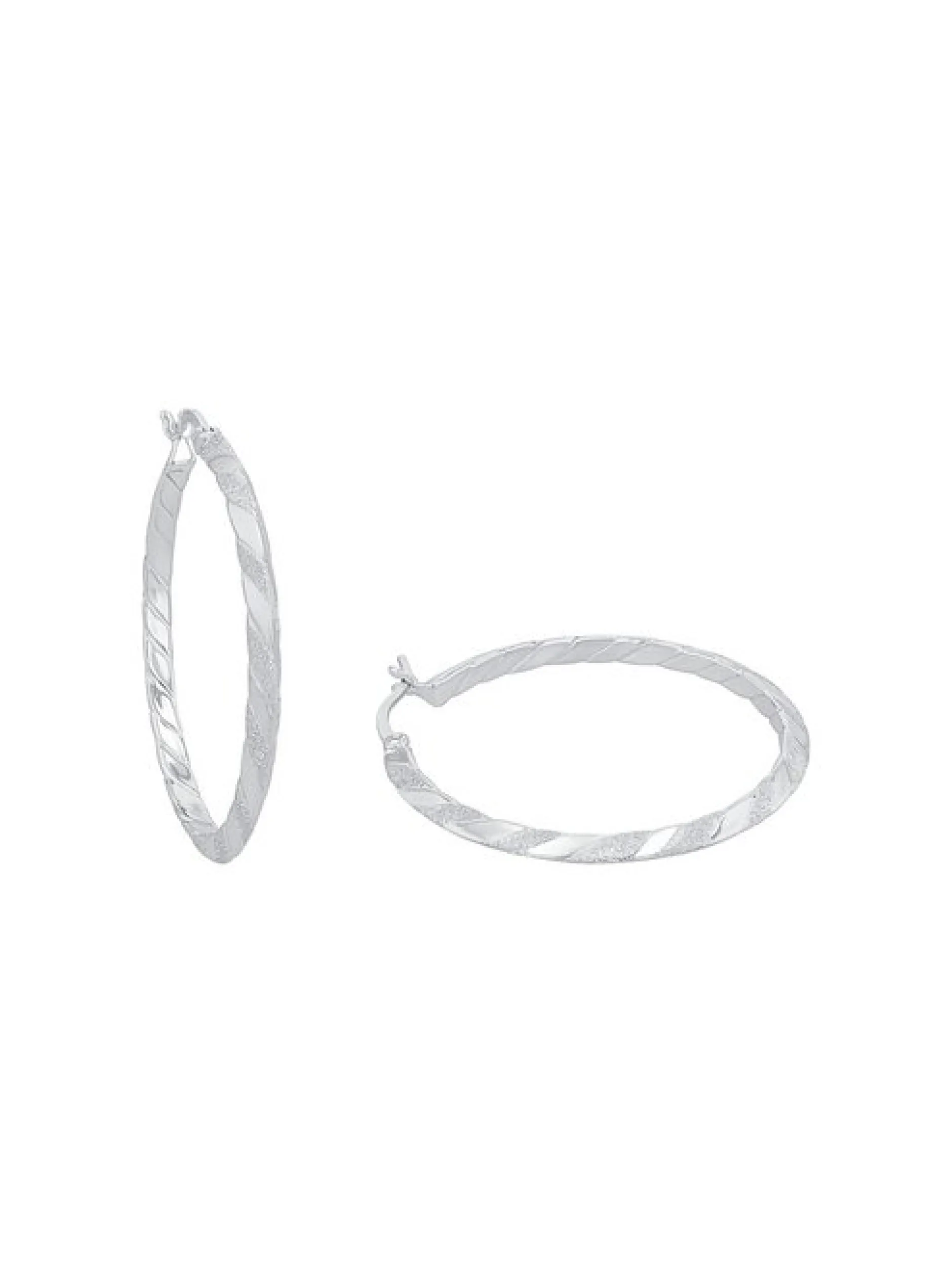 amor Damen Creolen in silber