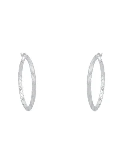 amor Damen Creolen in silber
