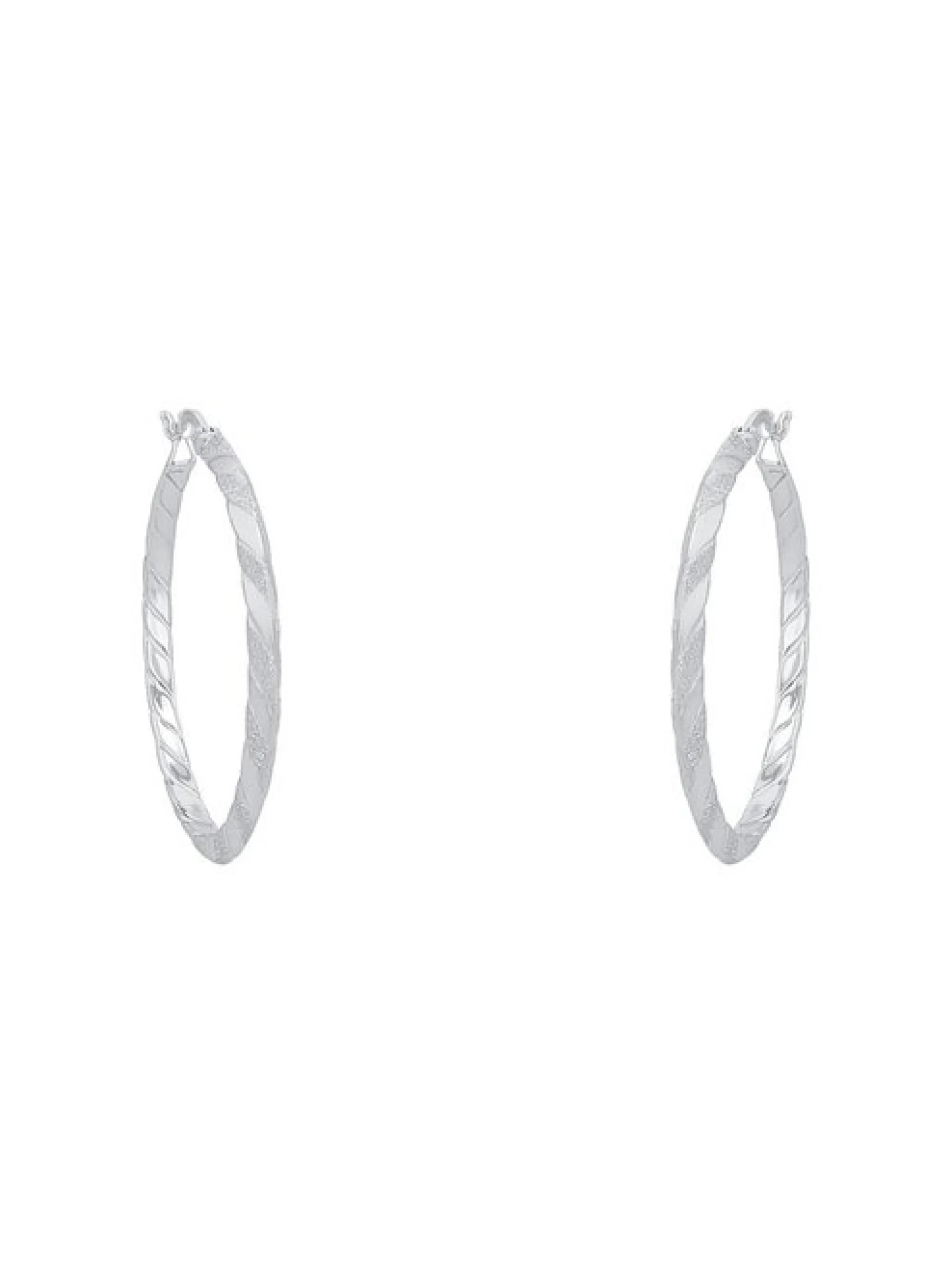 amor Damen Creolen in silber