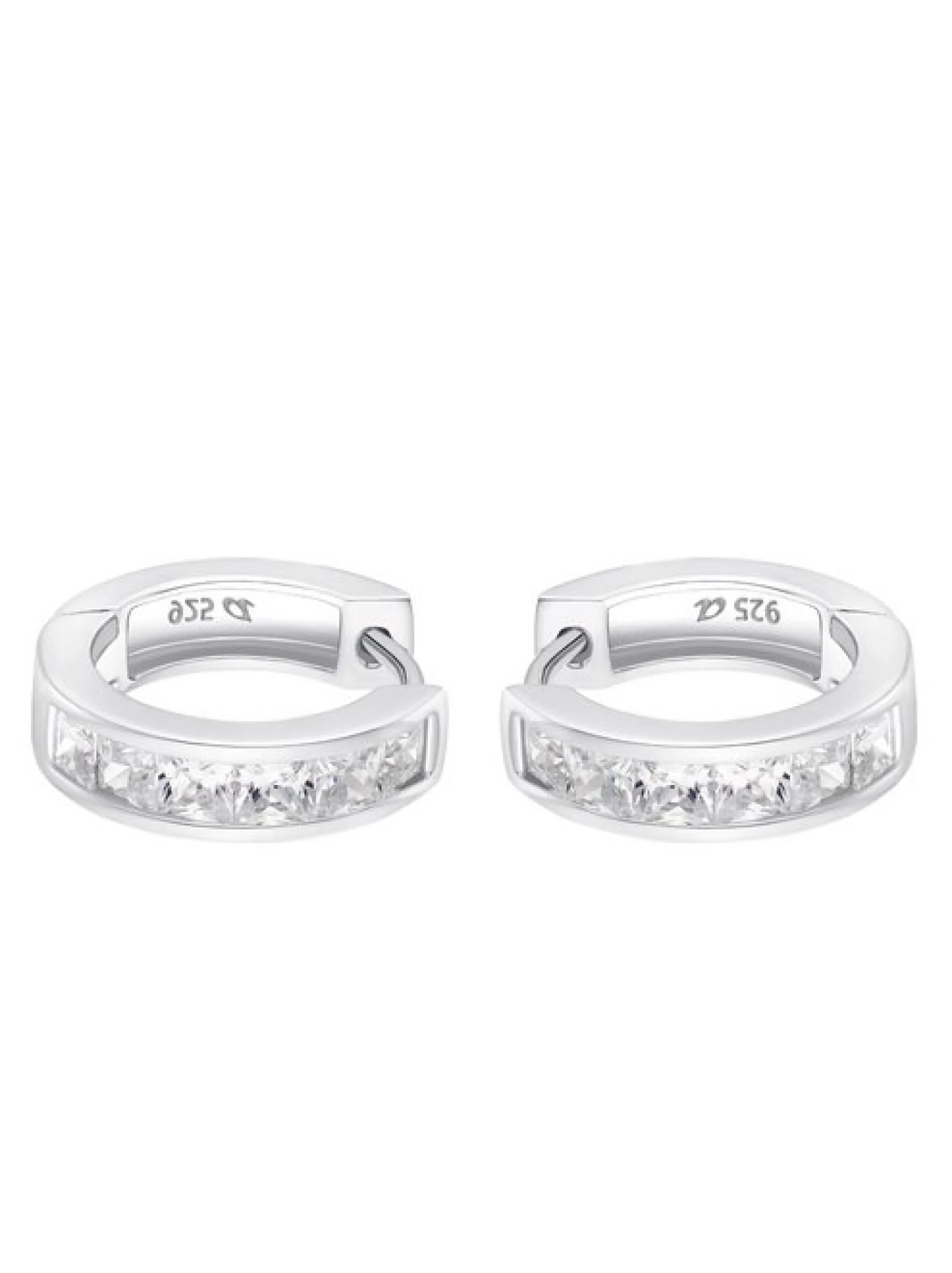 amor Damen Creolen in silber