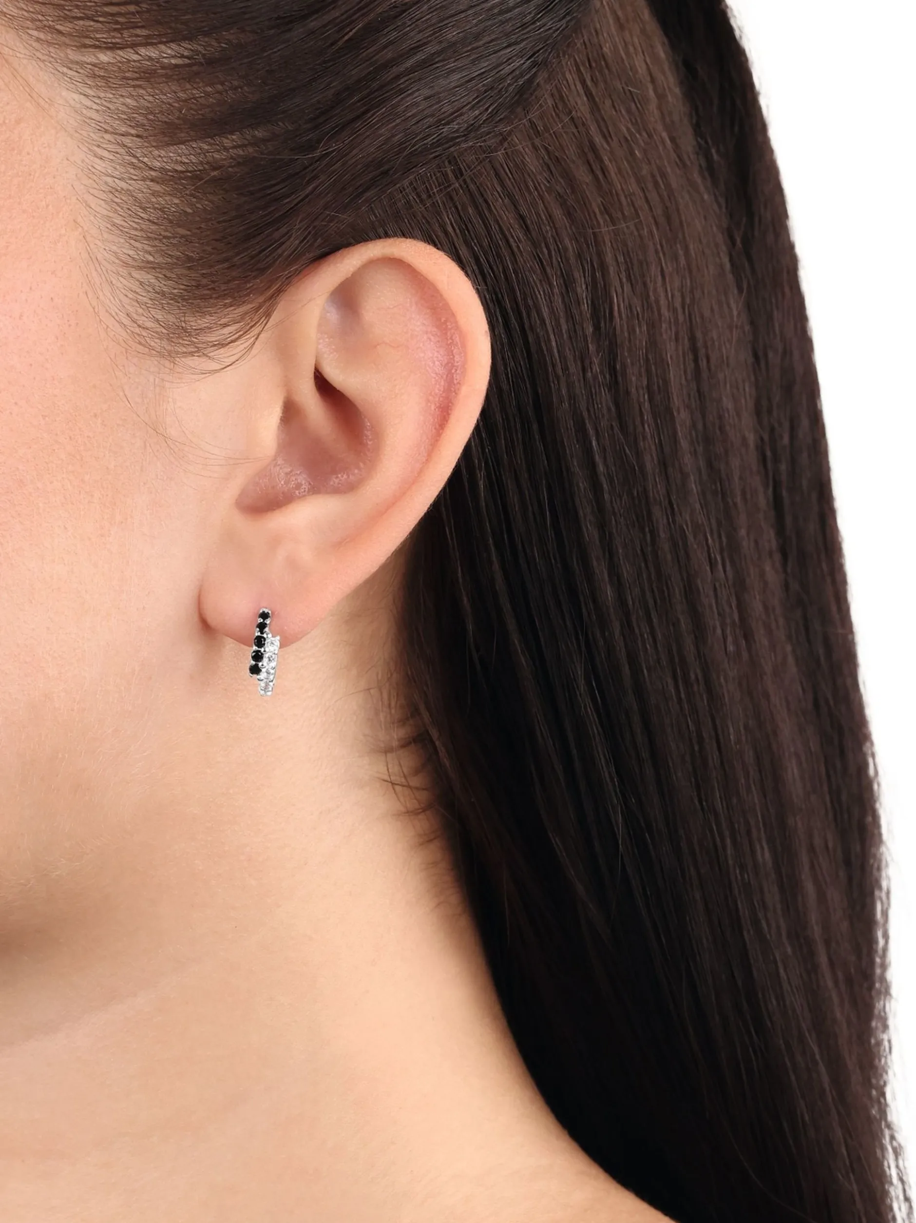 amor Damen Creolen in silber