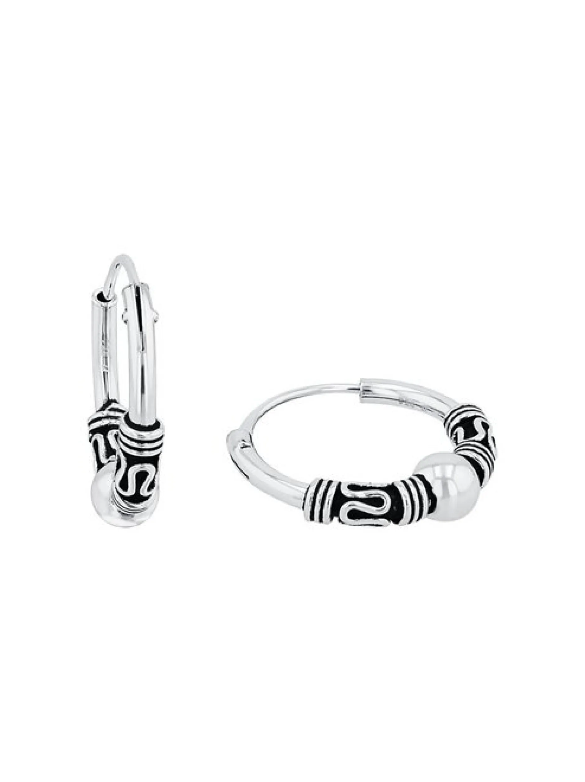 amor Damen Creolen in silber