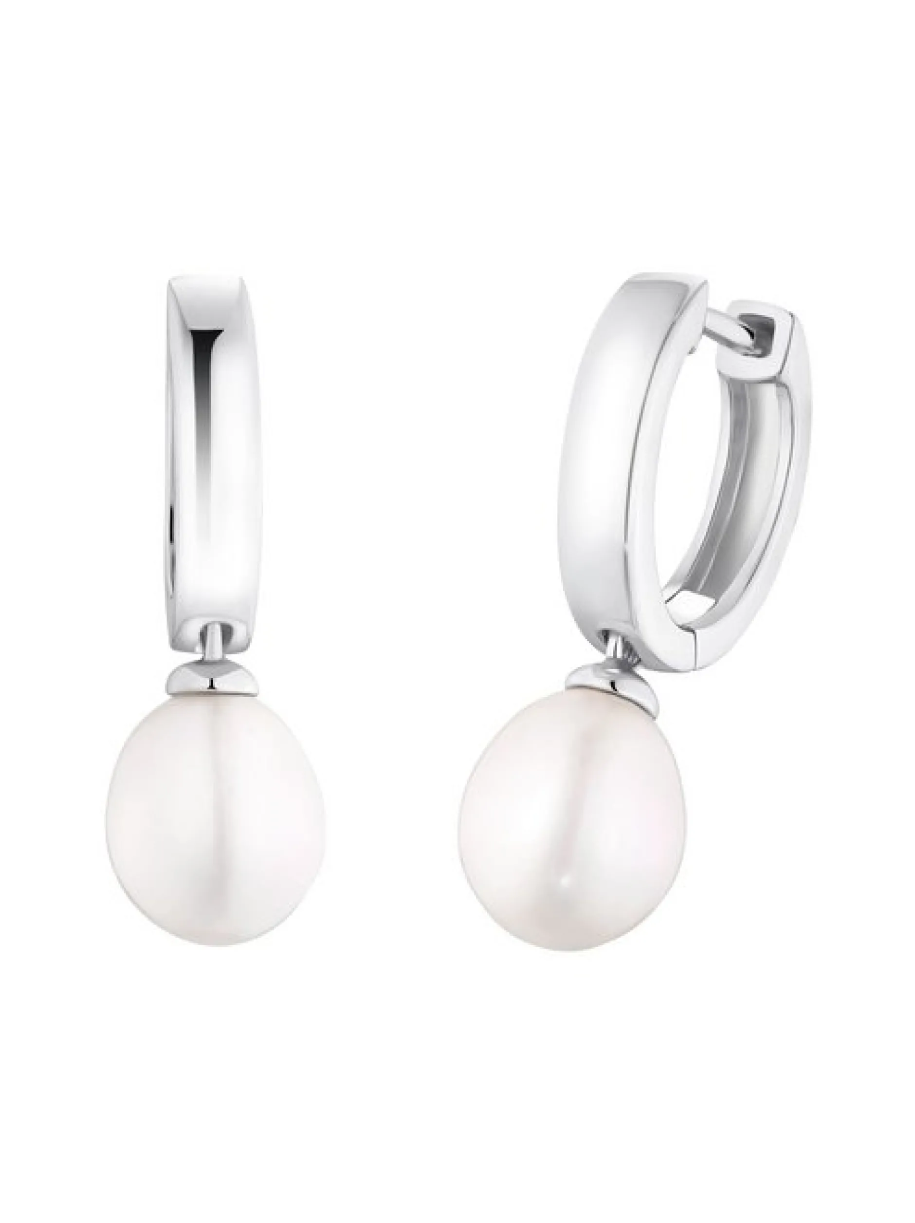 amor Damen Creolen in silber