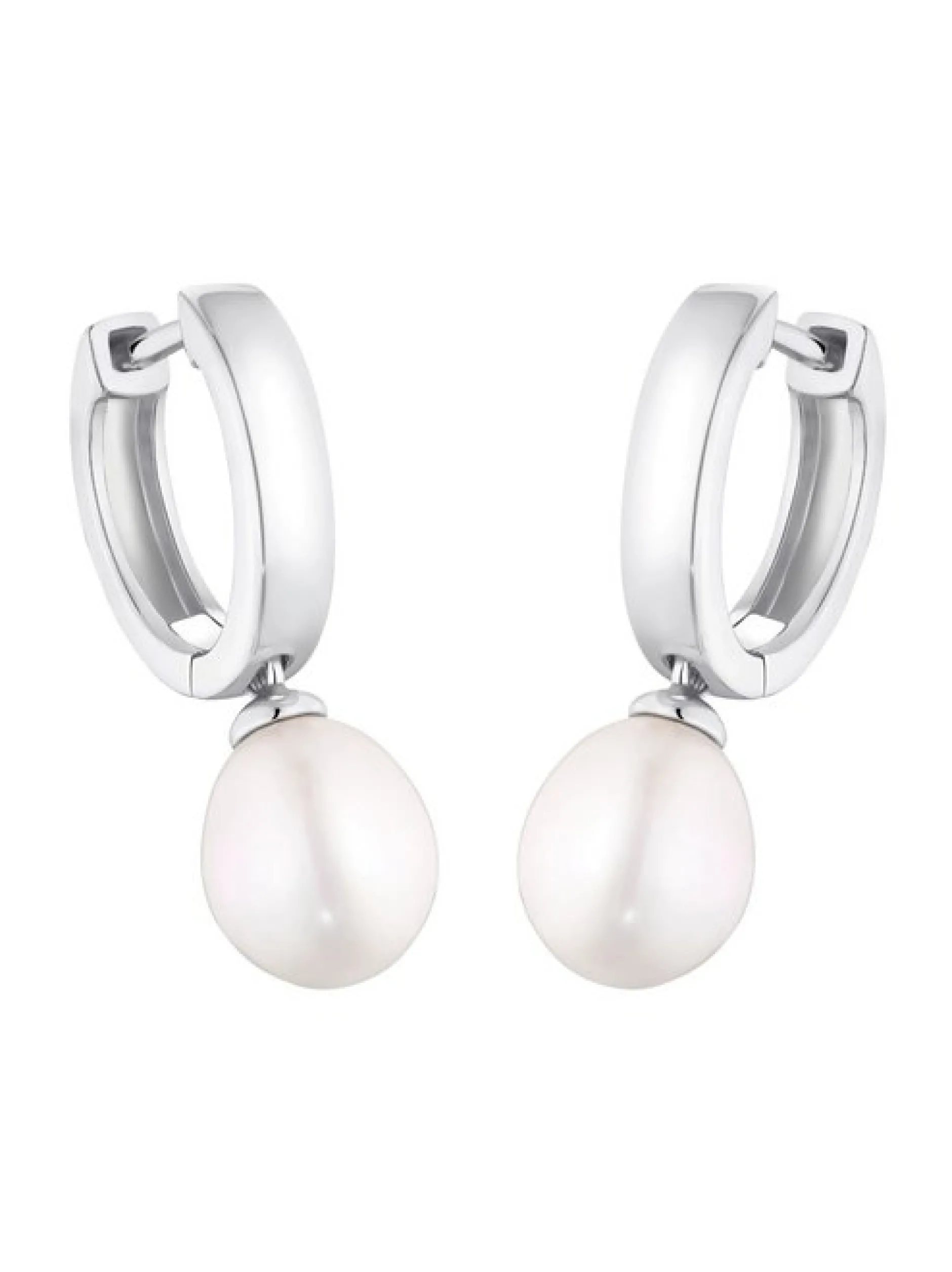 amor Damen Creolen in silber