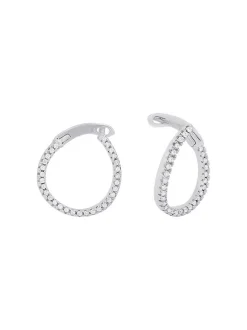 amor Damen Creolen in silber