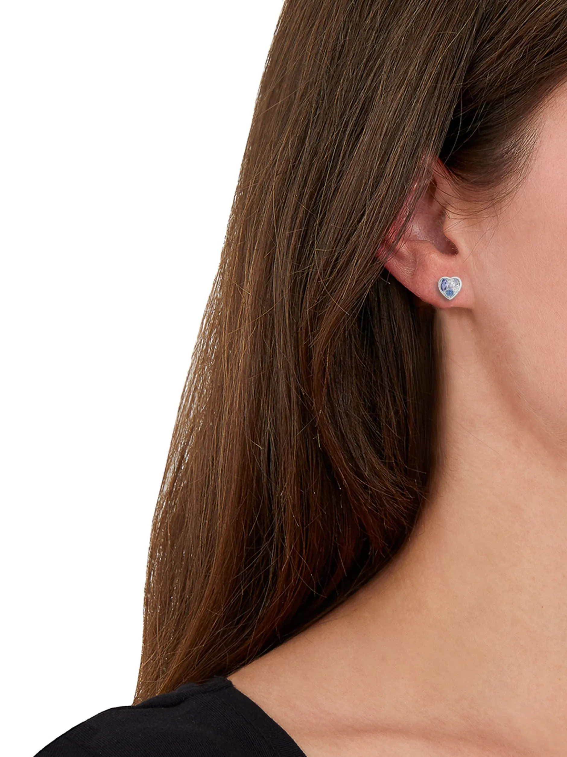 amor Damen Damen Ohrstecker in silber
