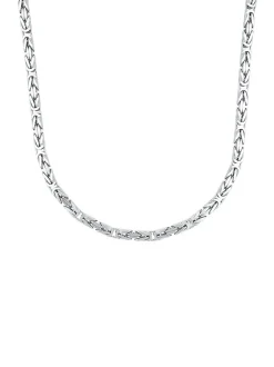amor Damen, Herren Halskette in silber