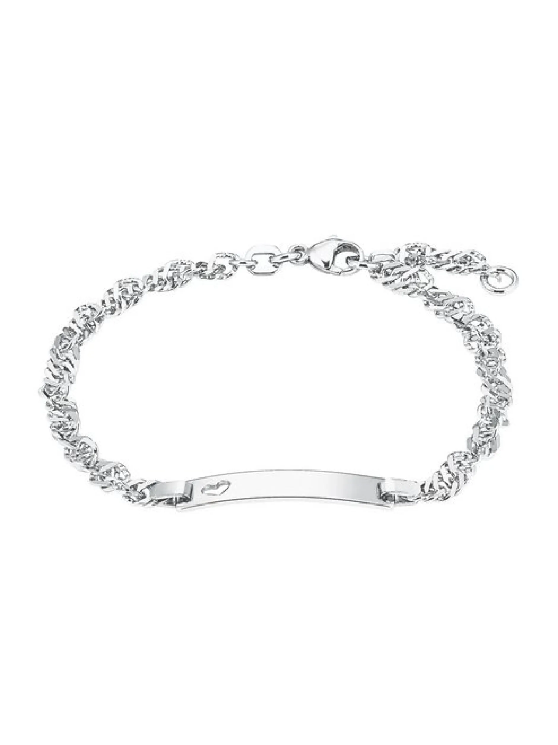 amor Damen Identarmband in silber
