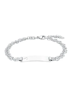 amor Damen Identarmband in silber
