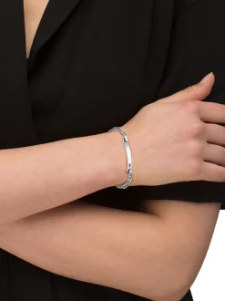 amor Damen Identarmband in silber