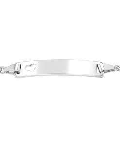 amor Damen Identarmband in silber