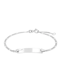 amor Damen Identarmband in silber