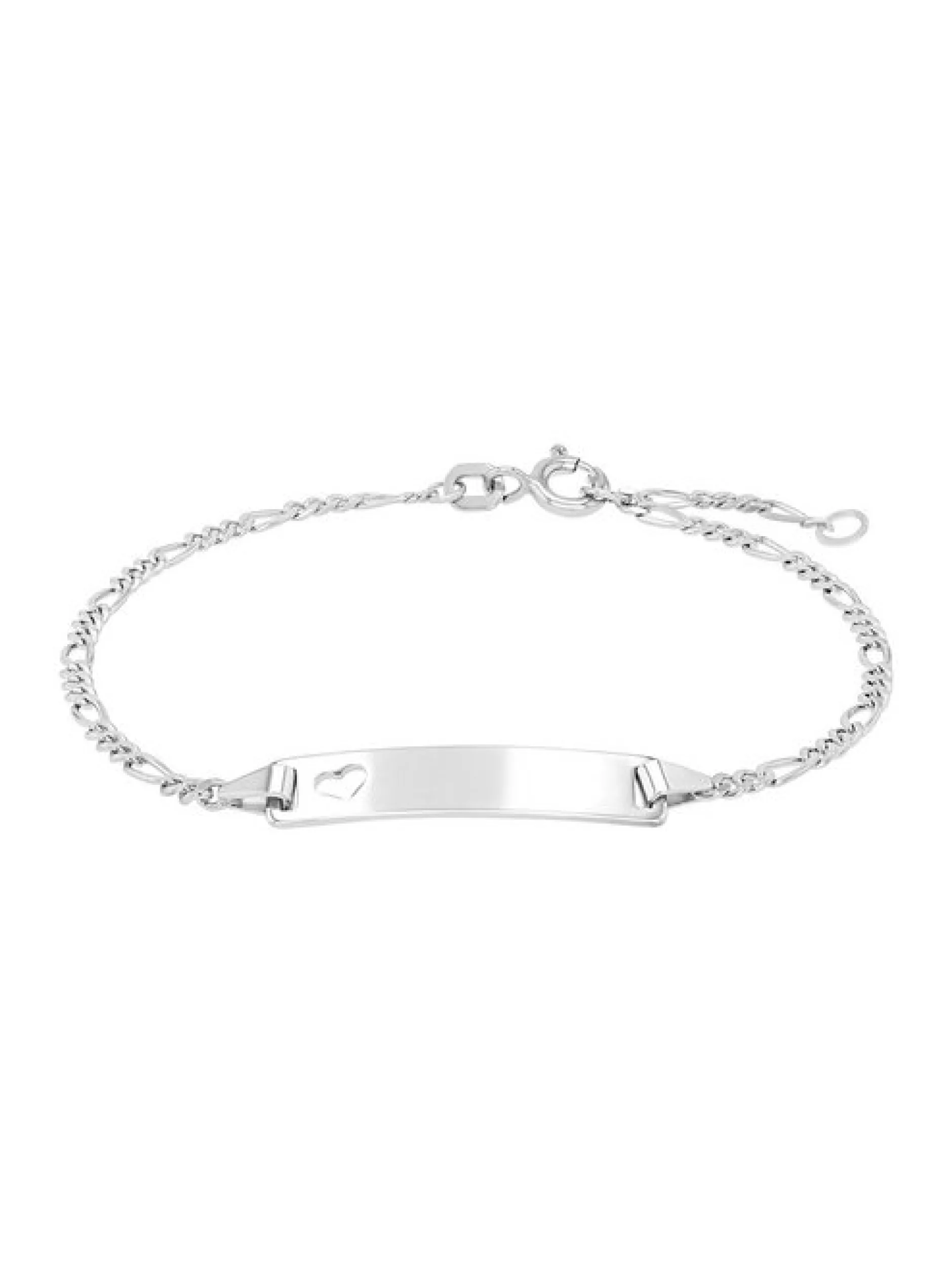 amor Damen Identarmband in silber