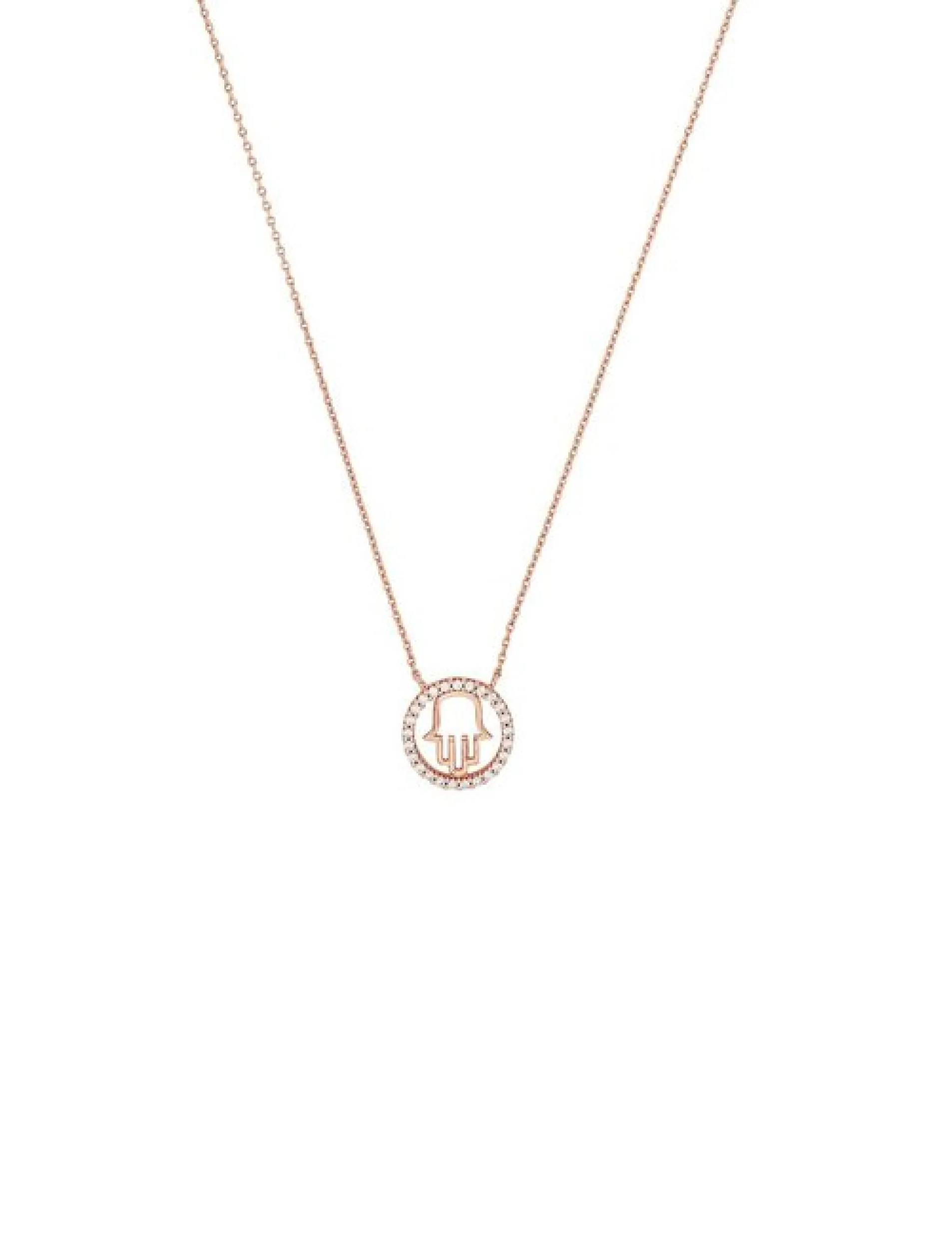 amor Damen Kette mit Anhänger in roségold