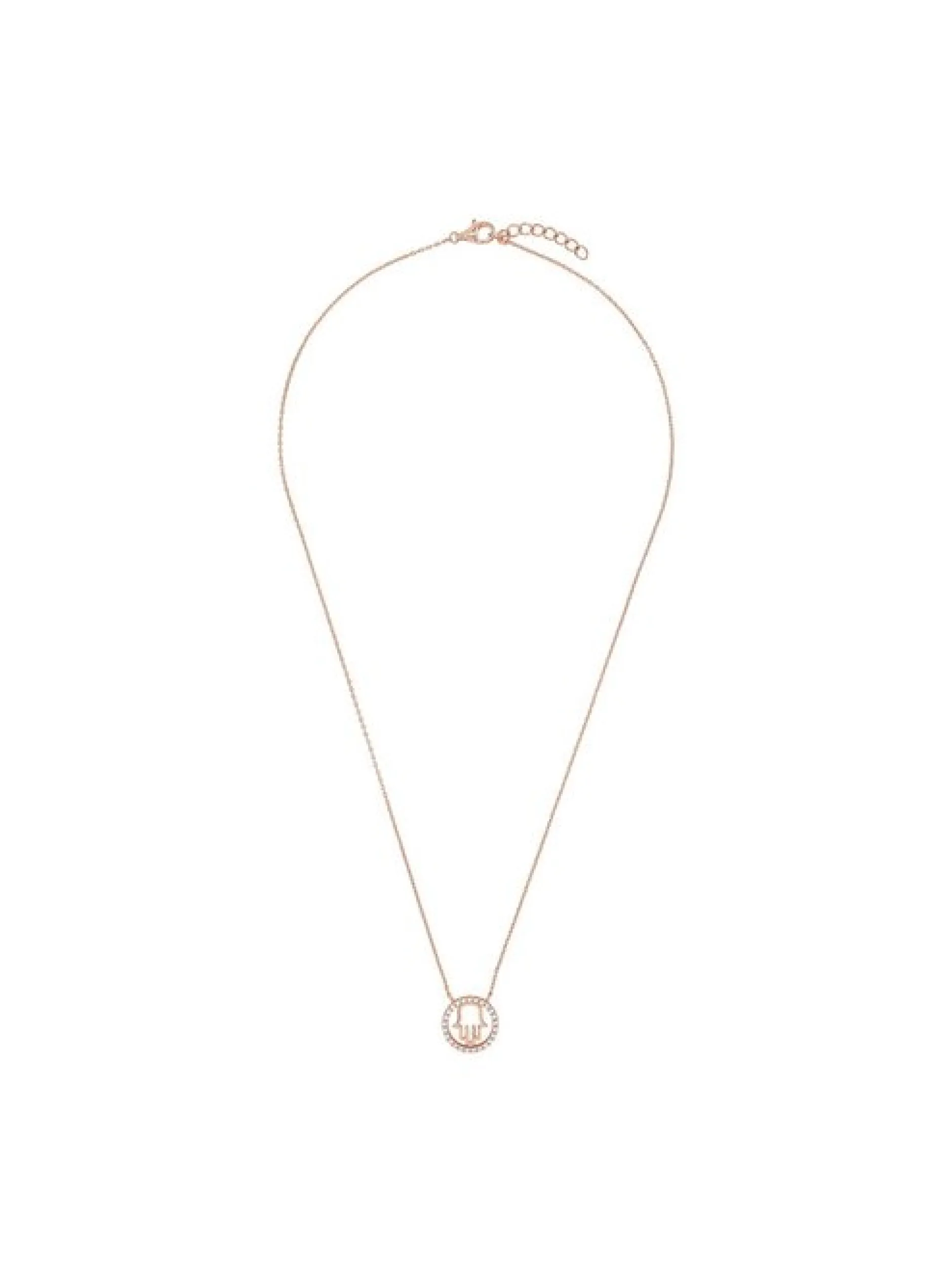 amor Damen Kette mit Anhänger in roségold